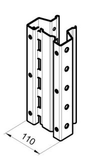 Стойка паллетного стеллажа РП 110