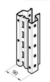 Стойка паллетного стеллажа РП 90